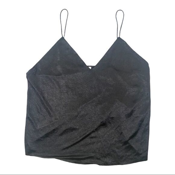 NWT Zara Spaghetti Strap Slinky Tank Top Size XL - Picture 5 of 10